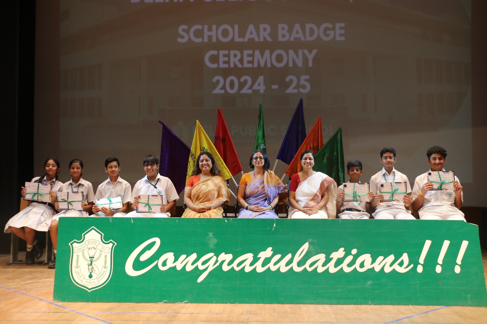 DPS GBN Honours Young Achievers at Scholar Badge Ceremony