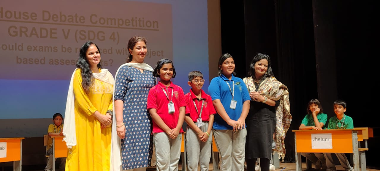 Primary Wing-Inter House Debate Competition (Grade 5)