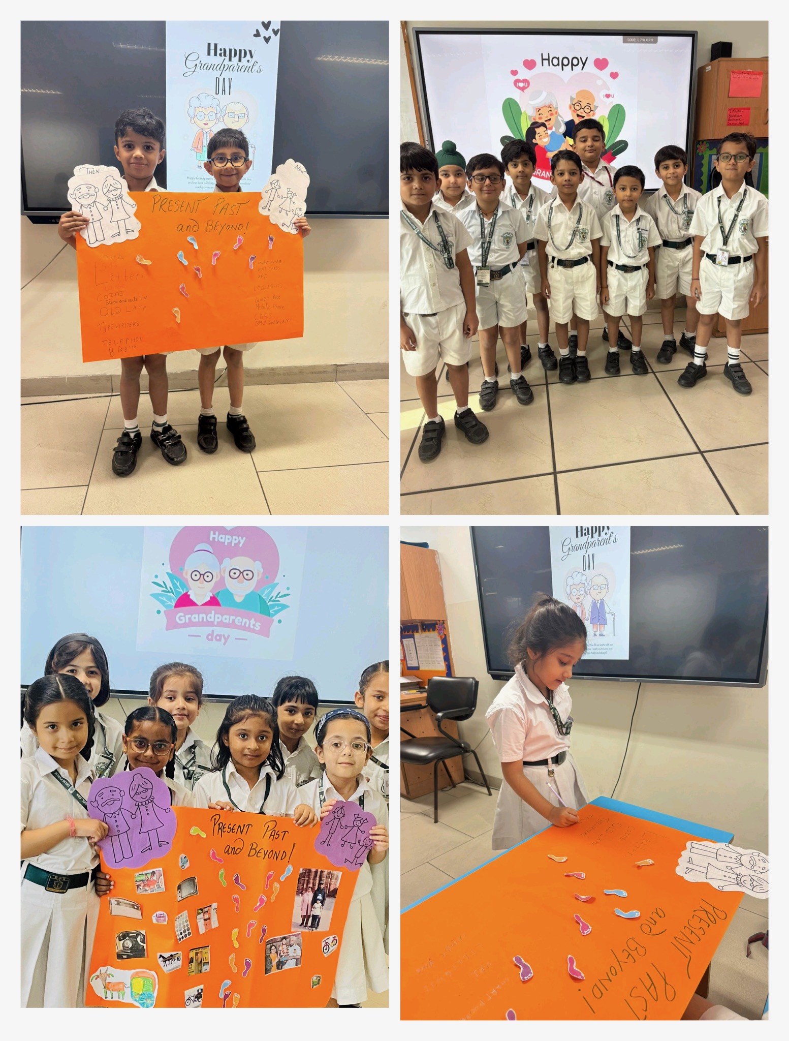 Grandparents Giggle Day with Grade 2