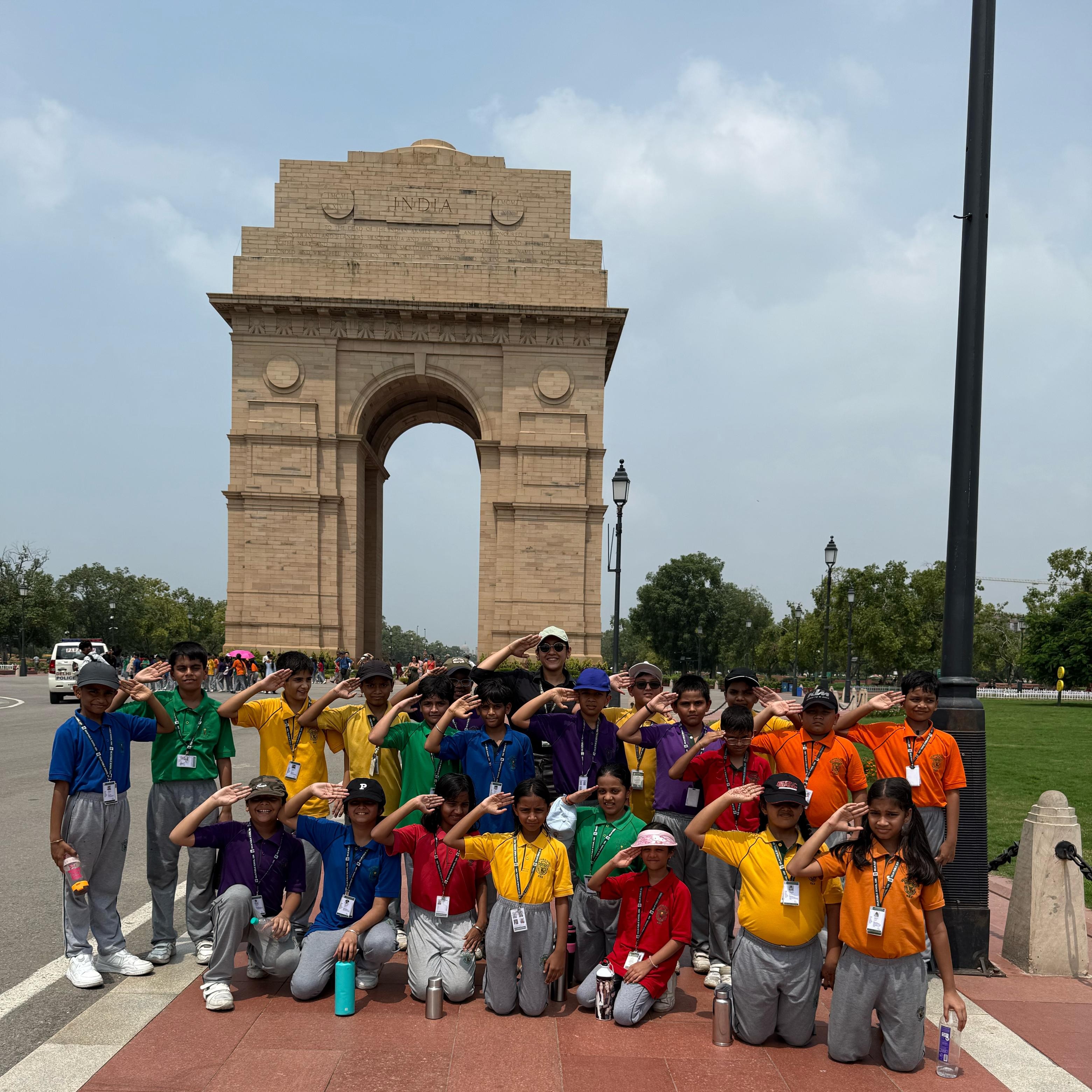Excursion to War Memorial and India Gate