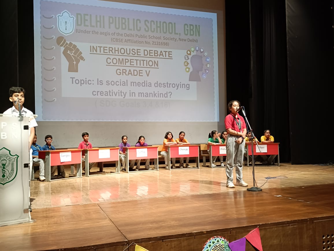 Inter House Debate Competition
