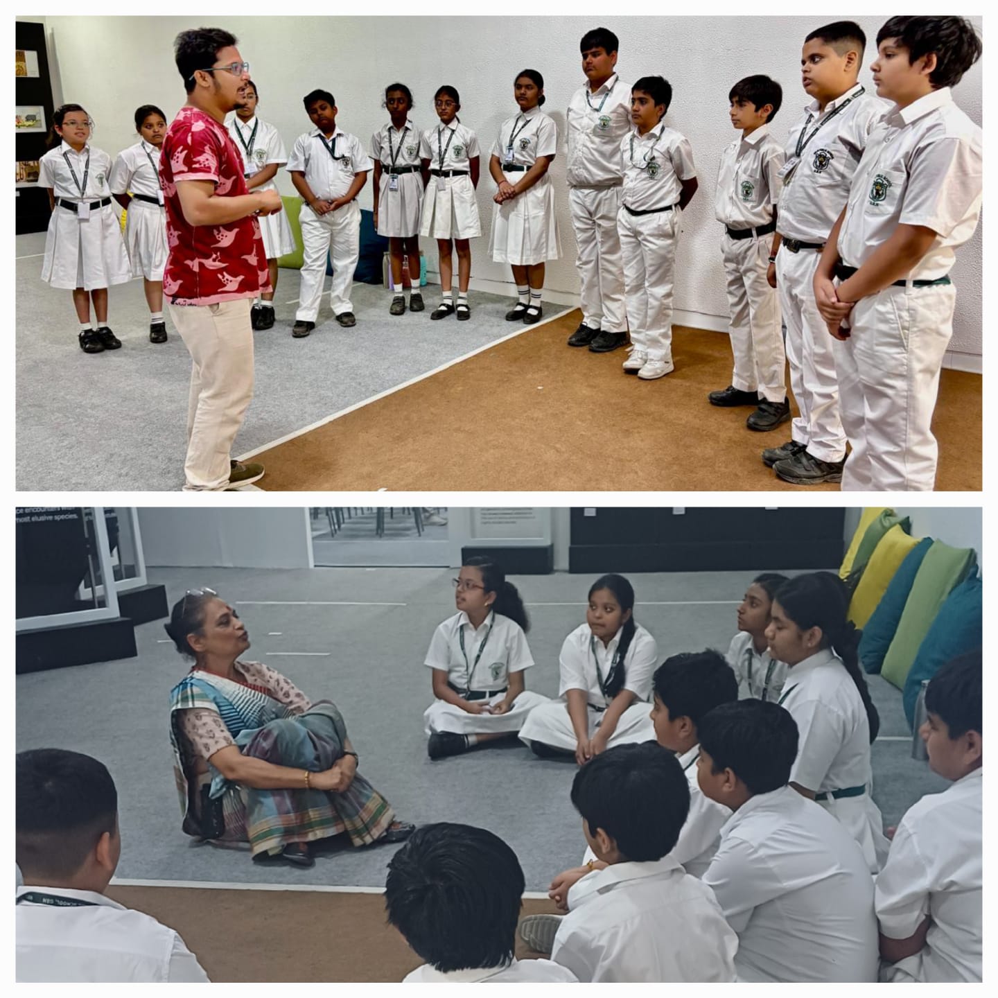 Educational Visit to Kiran Nadar Museum of Art